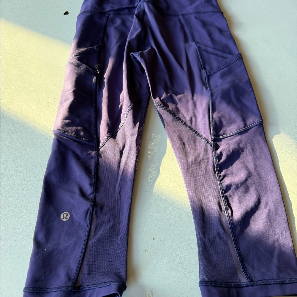 Lululemon Athletica Women's Purple Capris